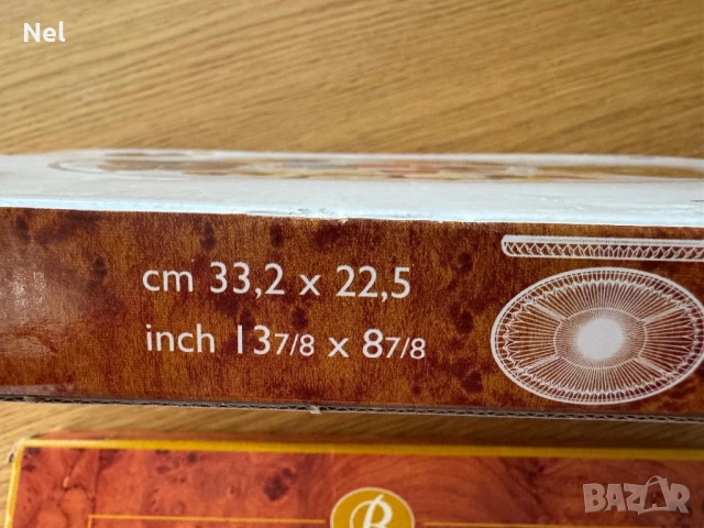 Стъклено плато 4 отделения-Borgonovo, снимка 3 - Други - 54167977