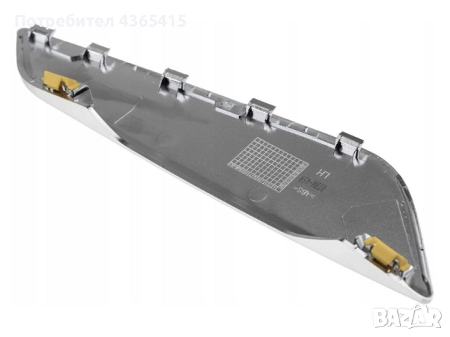 Лайстна за преден ляв калник на BMW 5 G30/G31 (2017-2020) 51137349593 Хром, снимка 2 - Части - 52376460