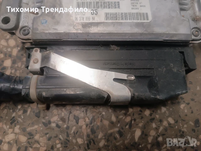 ECU компютър пежо 206 EDC15C2-6.1 0281010250 PEUGEOT 206 2.0 HDI 90HP 9637089980, снимка 2 - Части - 51215135