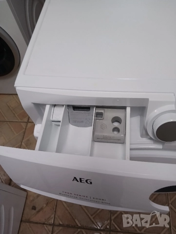 Пералня със сушилня АЕГ AEG KOMBI 8/4кг А+++ Made in Italy 2 години гаранция!, снимка 6 - Перални - 51437127