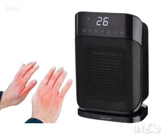 Печка керамична P18, 1800W, снимка 3 - Отоплителни печки - 47904311