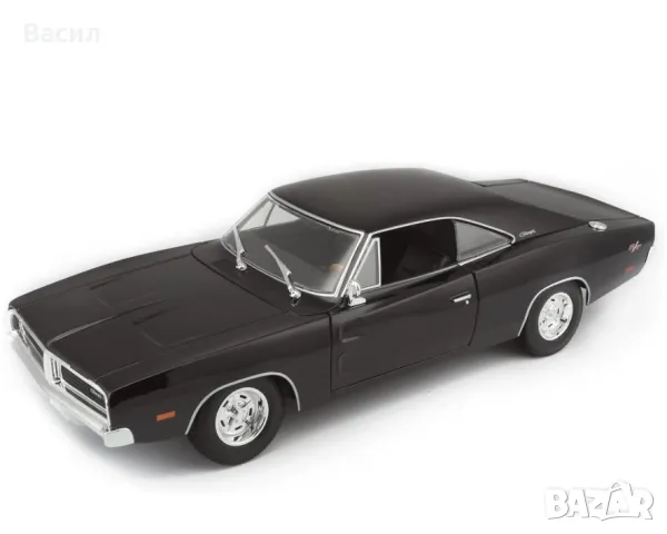 Dodge Charger R/T 1969 1/18, снимка 1