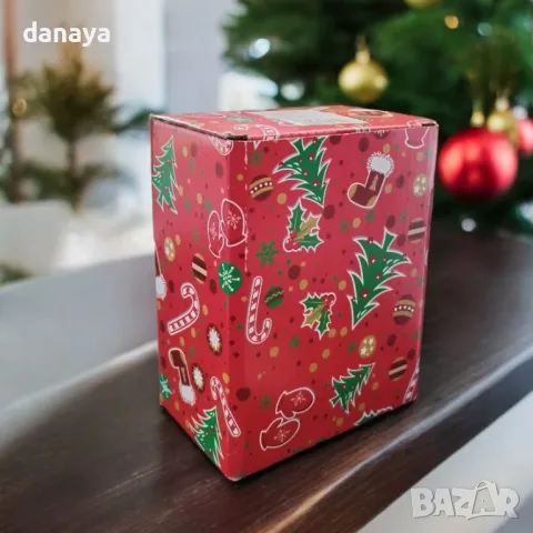 5330 Светеща коледна фигура Дядо Коледа или Снежко с елхичка, 15 см, снимка 5 - Декорация за дома - 47546590