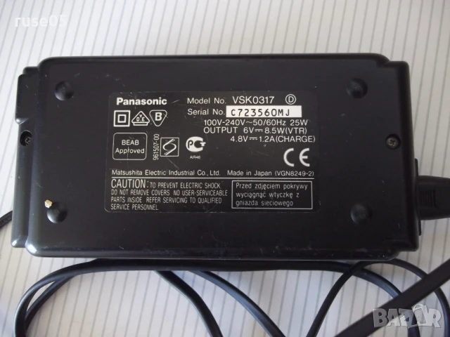 Зарядно устройство "Panasonic - VSK 0317", снимка 4 - Батерии, зарядни - 51240250