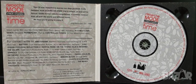 Depeche Mode a tribute compilation, снимка 2 - CD дискове - 51232089