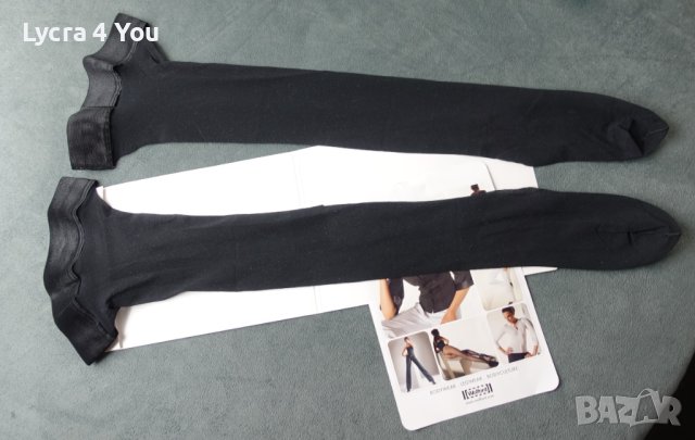 Wolford Luxe 9 Net Stay Up - луксозни силиконови чорапи , снимка 8 - Бельо - 40369547