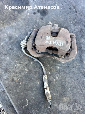 Спирачен апарат преден десен за Фиат Гранде пунто 1.3 JTD. 75кс. 2008г