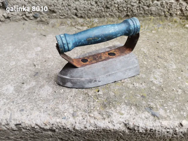 Стара мини ютийка, снимка 4 - Антикварни и старинни предмети - 50310822