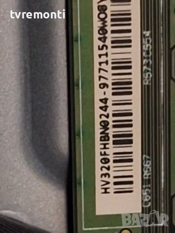 TCon BOARD,HV320FHB-N02,47-6021088 ,за 32-инчов телевизор LG Модел 32LV340C-ZB , с дисплей HC320DUE-, снимка 3 - Части и Платки - 51812729