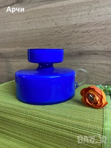 Стъклен съд с дръжка , снимка 5 - Други - 47821237