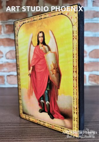 Икона на Свети Архангел Михаил, различни изображения icona Sveti Arhangel Mihail, снимка 3 - Икони - 13472795