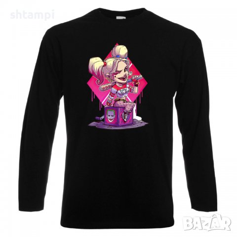 Мъжка тениска DC Harley Queen Star Wars Игра,Изненада,Подарък,Геймър, , снимка 2 - Тениски - 36808360