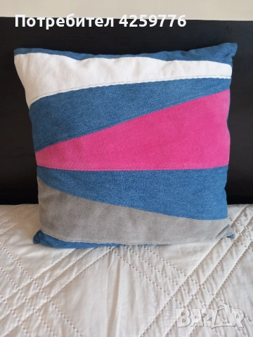Декоративни възглавници- ръчно изработени НОВИ, снимка 10 - Декорация за дома - 53350160