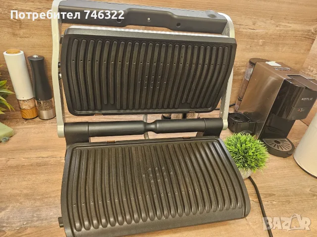 Електрическа скара, грил Tefal OptiGrill+ XL , снимка 4 - Скари - 56156389
