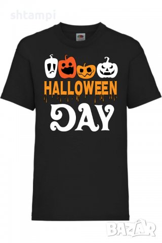 Детска тениска Halloween Day,Halloween,Хелоуин,Празник,Забавление,Изненада,Обичаи,, снимка 2 - Детски тениски и потници - 38154675