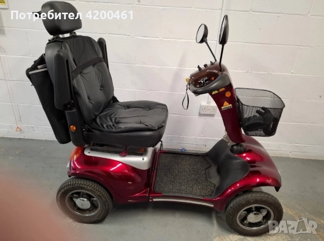 Електрически скутер за трудноподвижни хора Shoprider, снимка 2 - Инвалидни колички - 52957751