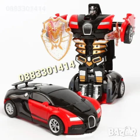 Полицейска кола Трансформърс Робот 