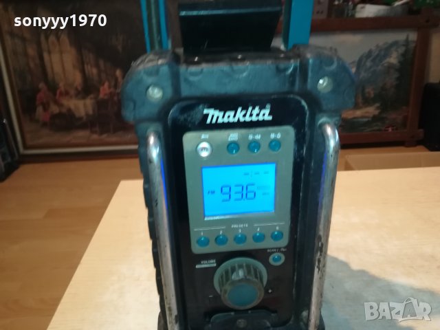 makita radio+makita battery 2612211353, снимка 3 - Радиокасетофони, транзистори - 35243934