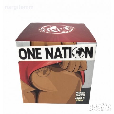 Въглени за наргиле One Nation 1kg 26мм-Безплатна доставка, снимка 2 - Наргилета - 38559061
