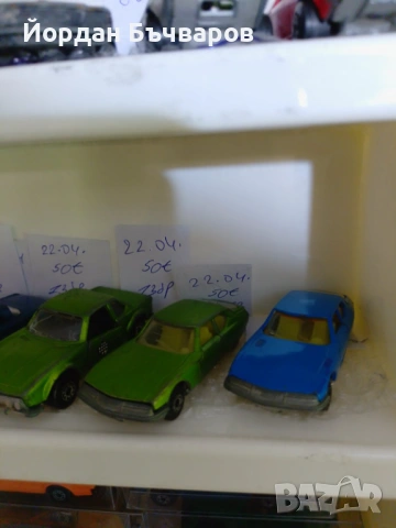 Стари метални Matchbox 1:62 колекционерски колички, снимка 11 - Колекции - 54318546
