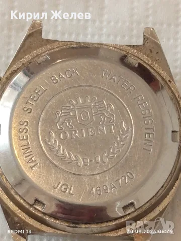 Мъжки часовник ORIENT CRYSTAL класически колекционерски модел 36343, снимка 6 - Мъжки - 55872927