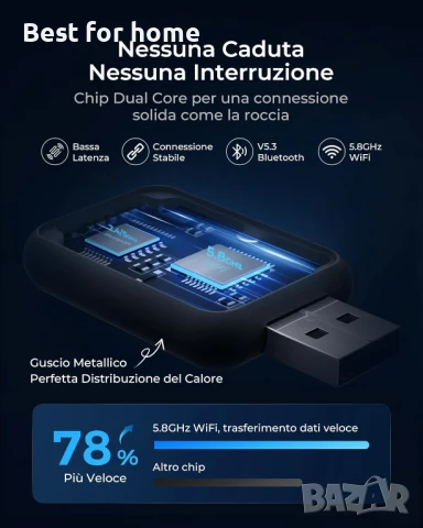 Безжичен адаптер за Android, снимка 3 - Друга електроника - 51122825