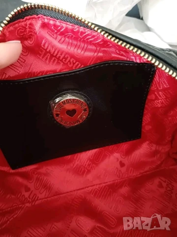 LOVE MOSCHINO Несесер Черен , снимка 4 - Чанти - 50176854
