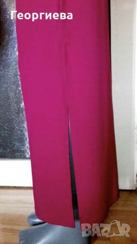 Дълга еластична рокля с цепка👗🍀S,M, L👗🍀арт.355, снимка 4 - Рокли - 29809538