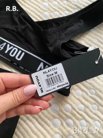 Black Tulled - Спортно-елегантно бюстие, M размер, снимка 5 - Корсети, бюстиета, топове - 47764897