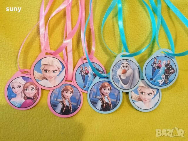 Парти медальони Замръзналото кралство, снимка 9 - Други - 32027031