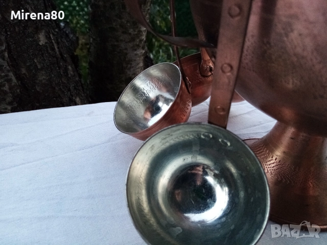 Винтидж болярски сервиз за вино, снимка 5 - Антикварни и старинни предмети - 52506471