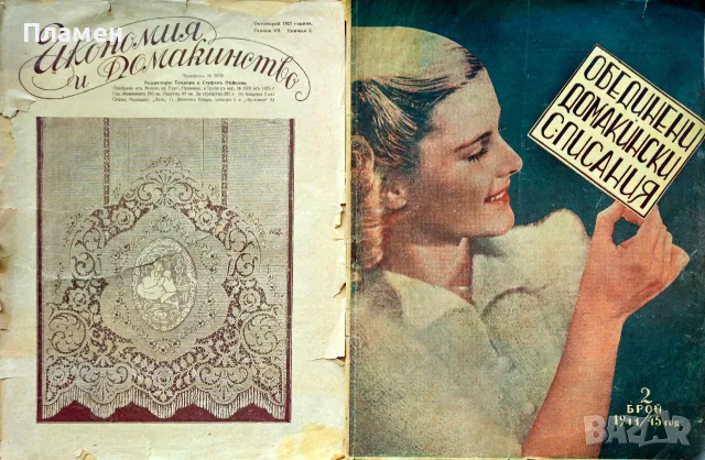 Икономия и домакинство. Кн. 3, 4, 6, 8 / 1930, Кн. 1 / 1931, Кн. 3 / 1934, снимка 11 - Антикварни и старинни предмети - 55728867