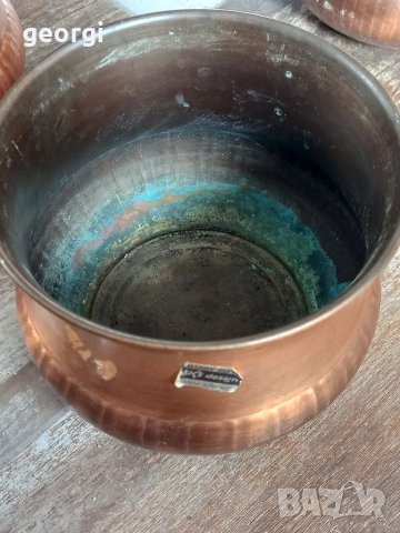 Медни кашпи   15/1, снимка 3 - Декорация за дома - 35577673