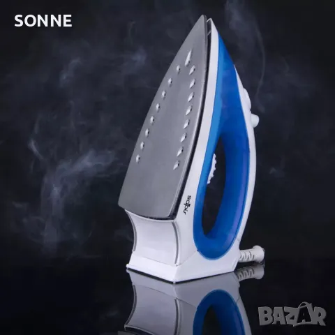 Парна ютия Sapir 1200W, струя пара, термостат, синя 