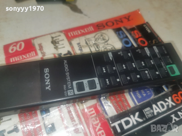 SONY RM-S51 AUDIO REMOTE-ВНОС SWISS 2512251852, снимка 15 - Ресийвъри, усилватели, смесителни пултове - 52899106