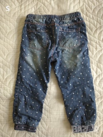 Детски дънки подплатени 98 размер, снимка 2 - Детски панталони и дънки - 38121767