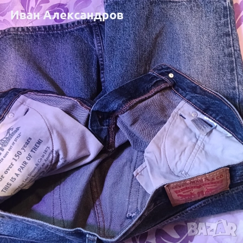 Къси дънки Levis-469-W33, снимка 4 - Дънки - 53201534