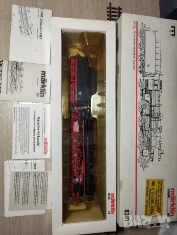 Парен локомотив Marklin HAMO(DC) HO 1/87, снимка 8 - Колекции - 52704173
