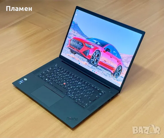 Lenovo ThinkPad P1 Gen 5/Core i9-12900H/64GB DDR5/1TB SSD/16.0′′ 4K Res 600 nits/RTX 3080 Ti 16GB, снимка 4 - Лаптопи за работа - 56097534