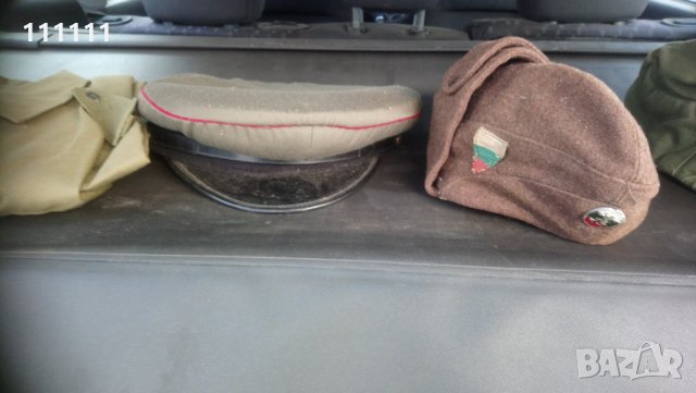 Войнишко кепе зимно, лятно,  парадна шапка и панталон,  пагони и мешка , снимка 6 - Други ценни предмети - 30191287