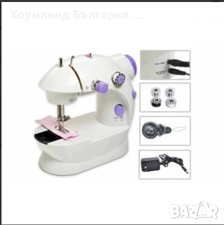 Мини шевна машина с педал, снимка 3 - Шевни машини - 54356589
