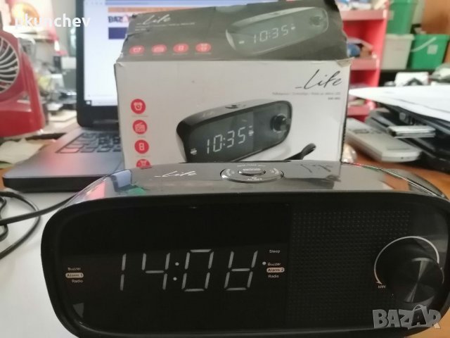 Радиочасовник Life RAC-002, снимка 4 - Радиокасетофони, транзистори - 38215281
