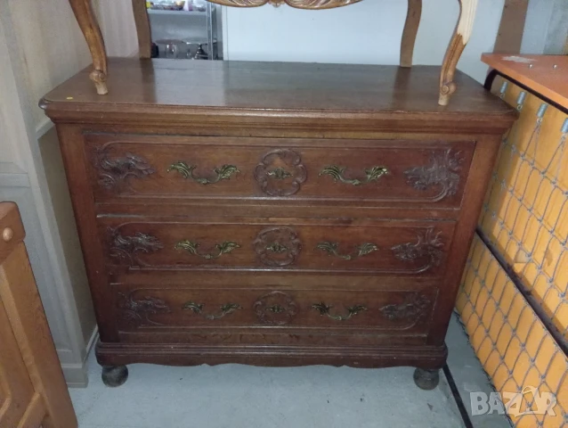 ретро шкаф с чекмеджета внос от Европа, снимка 2 - Шкафове - 50699536