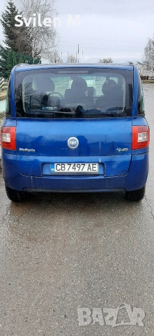Фиат Мултипла 1,6,метан/бензин, снимка 4 - Автомобили и джипове - 53360237