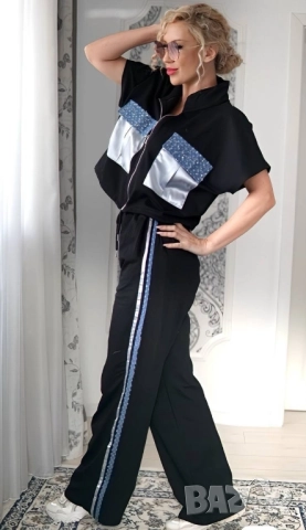 дамски комплект с деним 