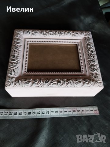  дървена кутия, снимка 2 - Декорация за дома - 30653984