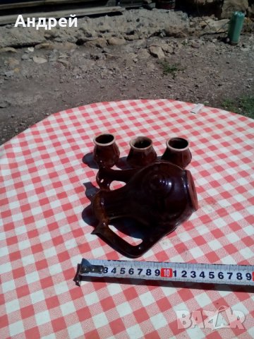 Стар битов керамичен сервиз #8, снимка 3 - Други ценни предмети - 29690850