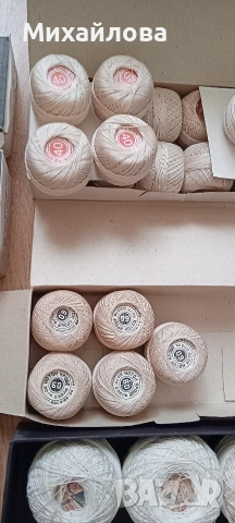 Котон кроше, Перле и „Жулиета“ от 20 гр. и 50 гр., снимка 14 - Гоблени - 46342743