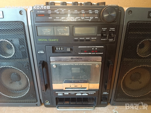радиокасетофон "HITACHI TRK-9150 E", снимка 3 - Радиокасетофони, транзистори - 51993461