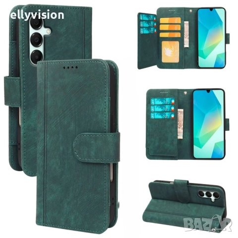 Кожен калъф тефтер за Samsung, снимка 2 - Калъфи, кейсове - 52179403